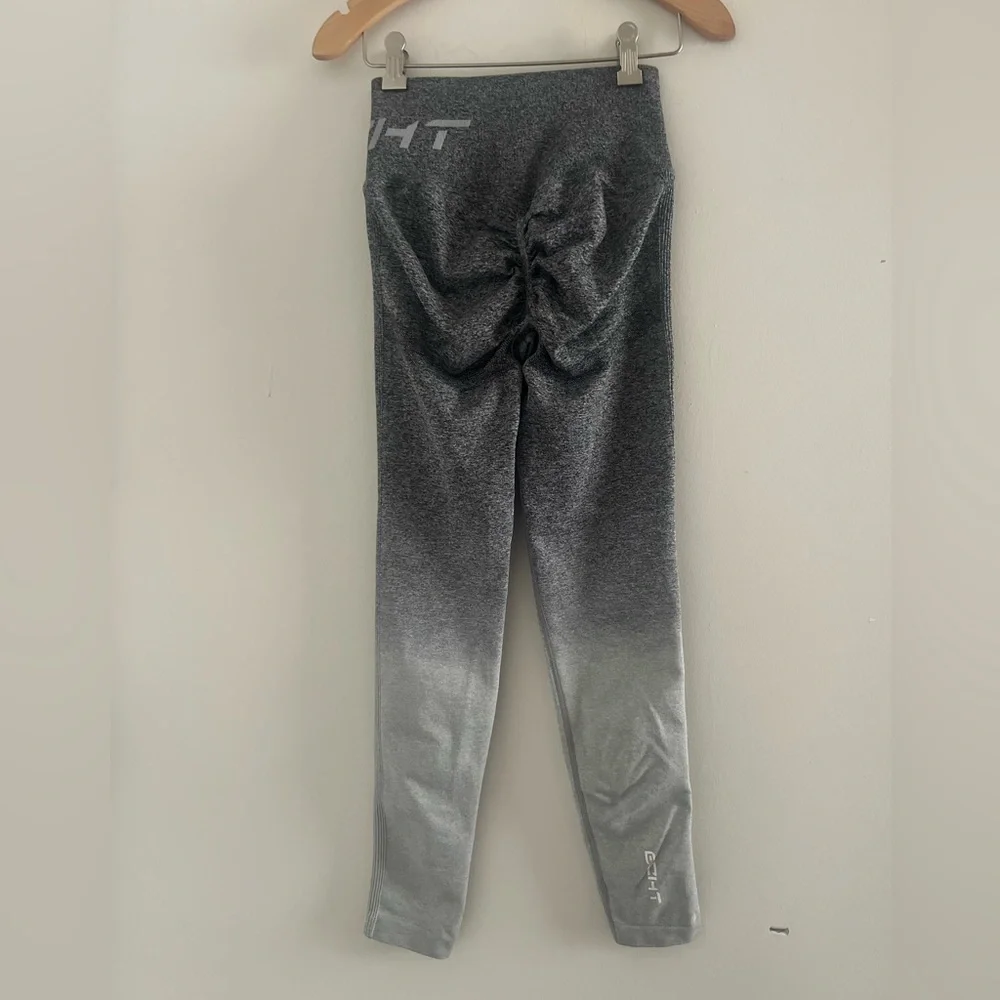 Echt Arise Matching Set Ombré Scrunch But Leggings & Padded Sports Bra Sz S - Picture 3 of 6